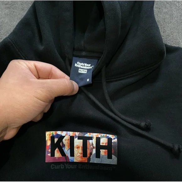 ☆ KITH x Curb Your Enthusiasm hoodie コラボパーカー ☆ Kith x Curb your enthusiasm collab size m hoodie
